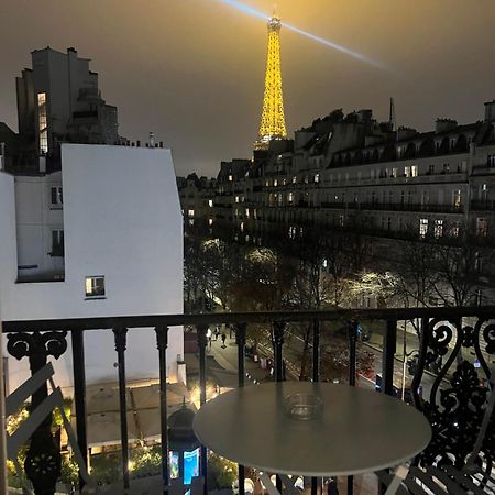 Appartement Paris Vue Tour Eiffel Trocadero Kültér fotó