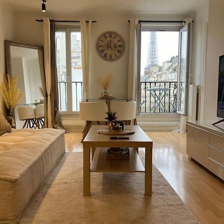 Appartement Paris Vue Tour Eiffel Trocadero Kültér fotó