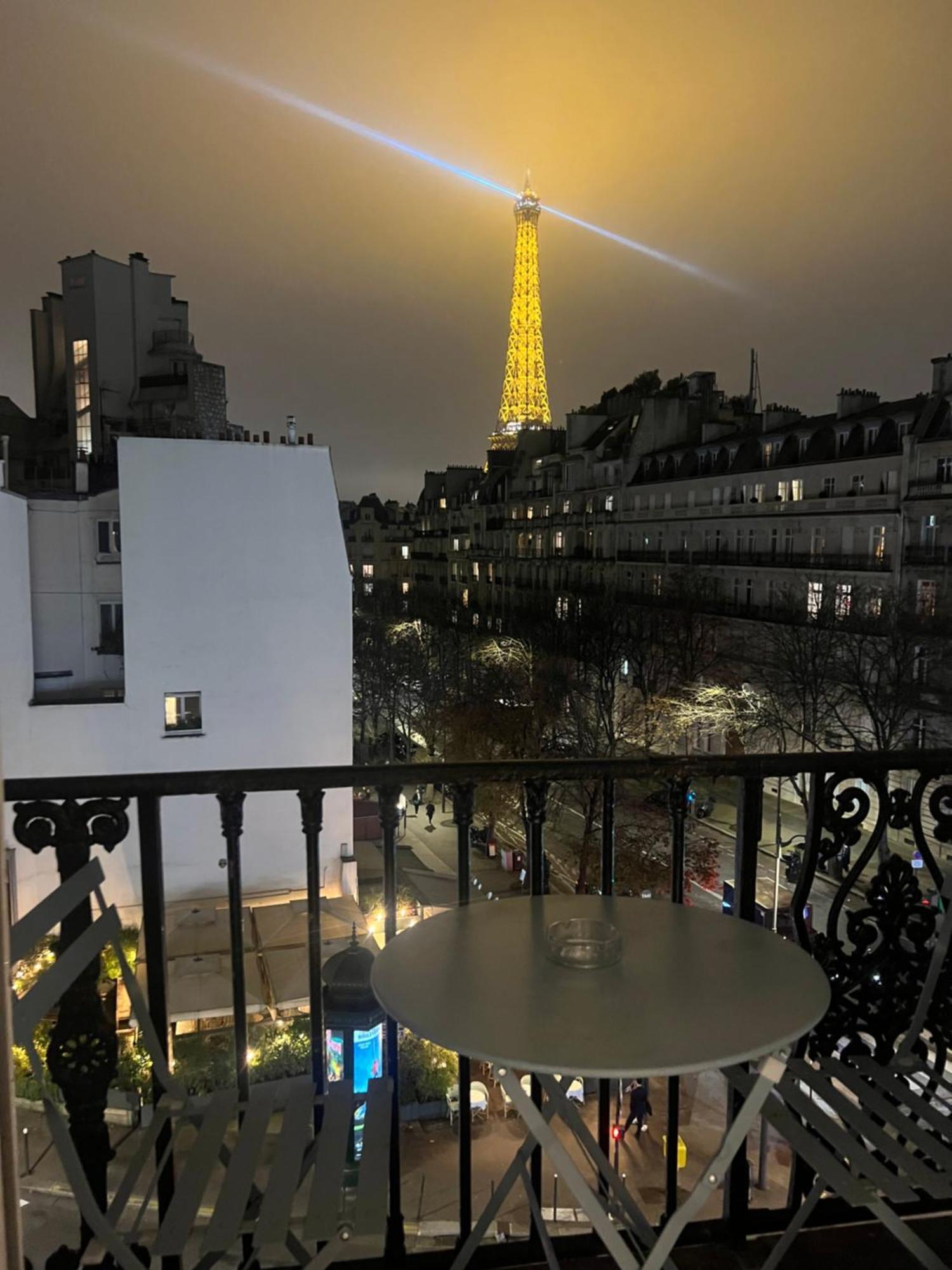 Appartement Paris Vue Tour Eiffel Trocadero Kültér fotó