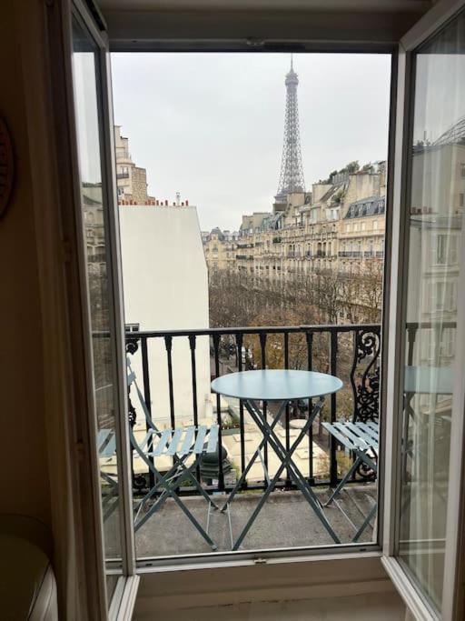 Appartement Paris Vue Tour Eiffel Trocadero Kültér fotó