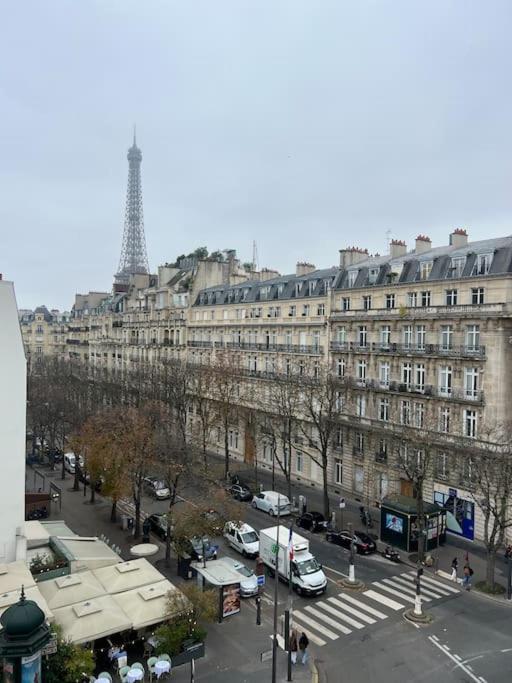 Appartement Paris Vue Tour Eiffel Trocadero Kültér fotó