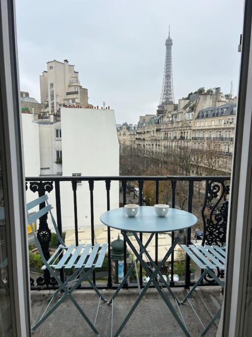 Appartement Paris Vue Tour Eiffel Trocadero Kültér fotó