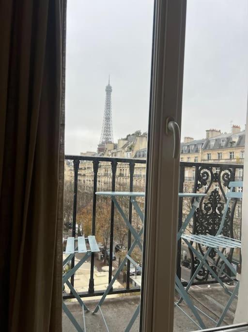 Appartement Paris Vue Tour Eiffel Trocadero Kültér fotó